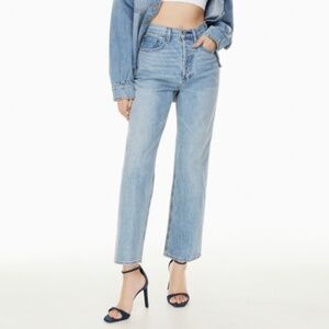 Denim Forum The Joni High Rise Loose Jeans in Size 26